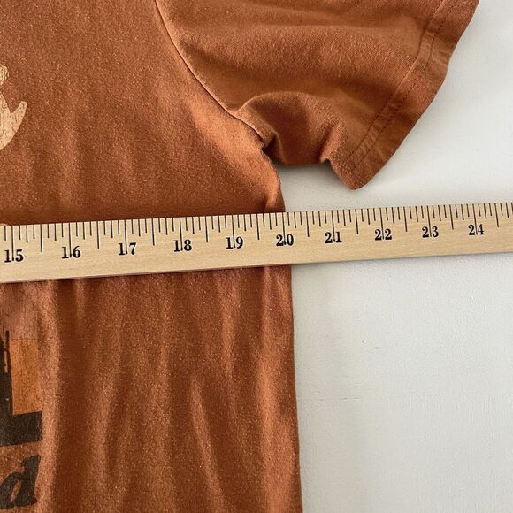 Disney Star Wars Graphic T-shirt Mens M Orange Good Planets are Hard to Find - Picture 5 of 6